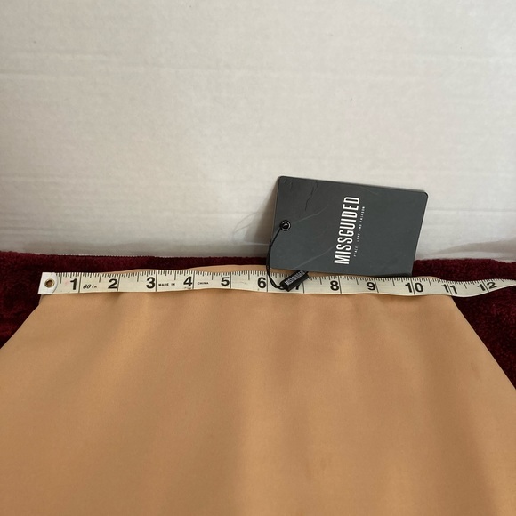 Misguided Skirt - Camel color - Size 1 - Juniors - NWT - Picture 4 of 8